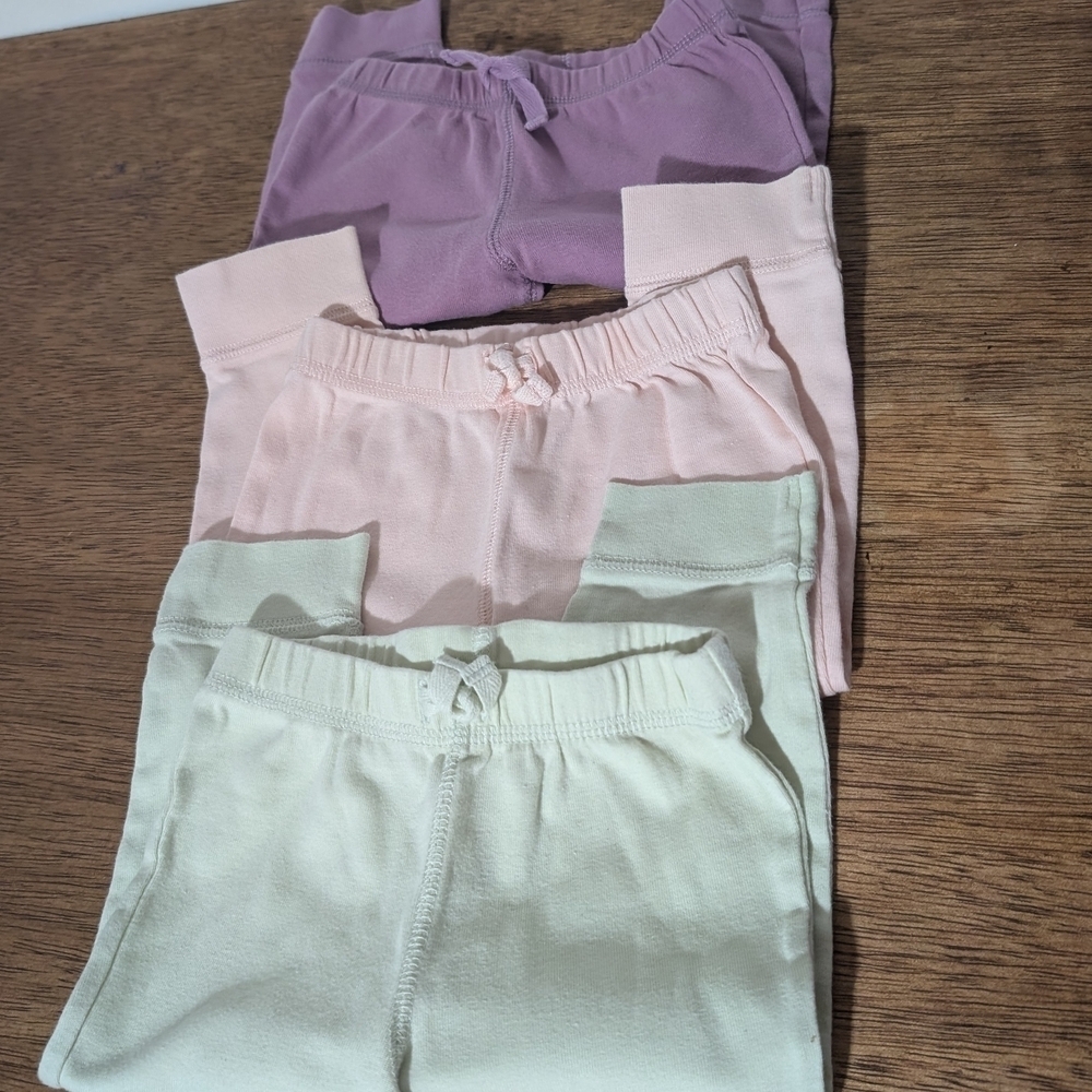 🎀$5 Carter's Purple, Pink, Mint Leggings Soft Comfortable Bottoms